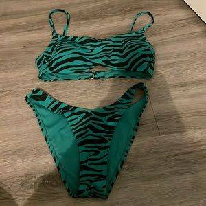 Target XHILARATION zebra bikini